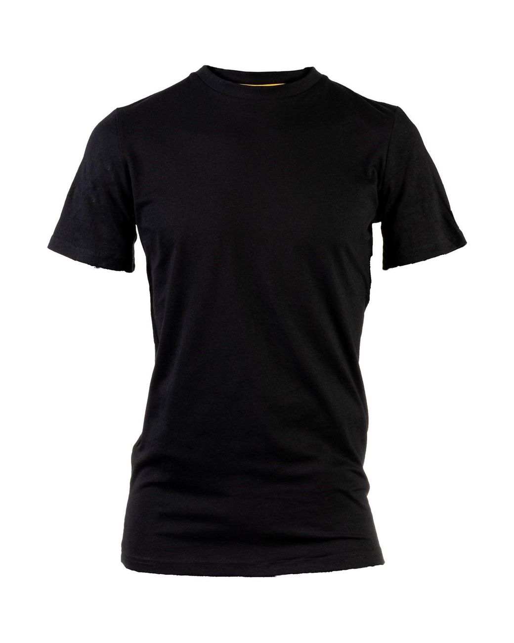 Caterpillar Black Essentials Short-Sleeve Cotton T-Shirt for men