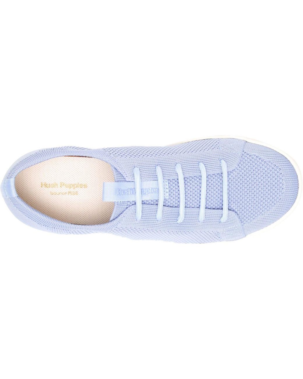 Hush Puppies Blue Good Textile Trainers