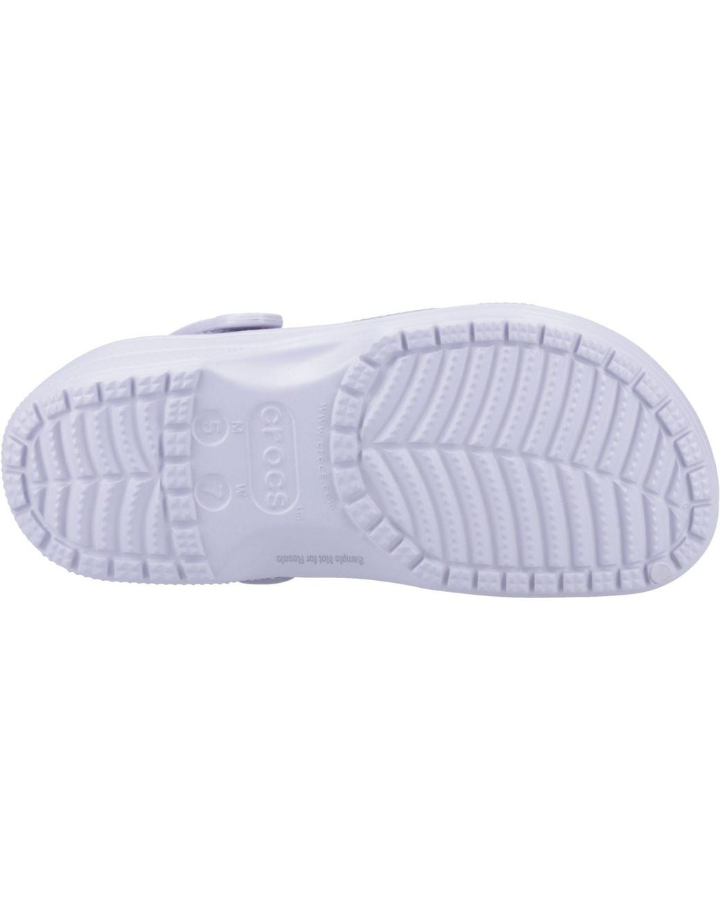 CROCSTM Purple Classic Frosted Synthetic Moon Clogs