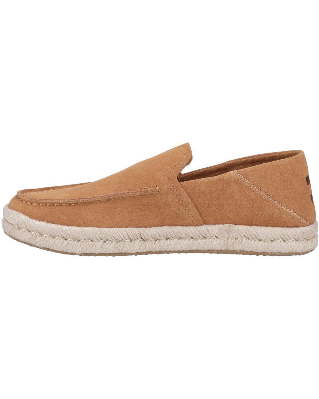 TOMS Brown Alonso 100% Cow Espadrilles for men
