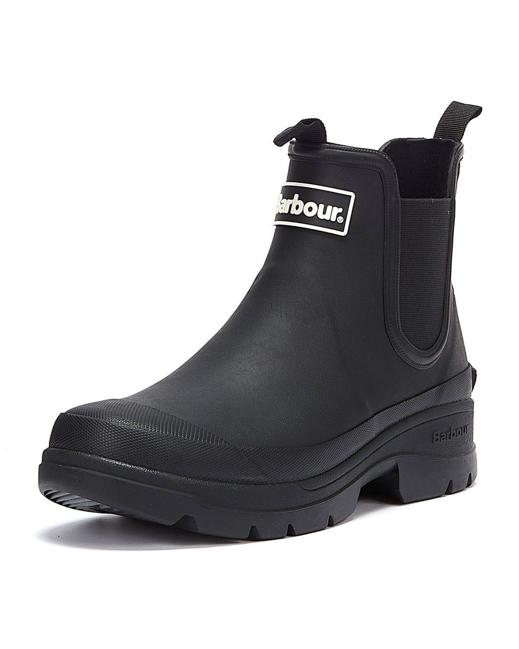 Barbour Black Nimbus Boots for men
