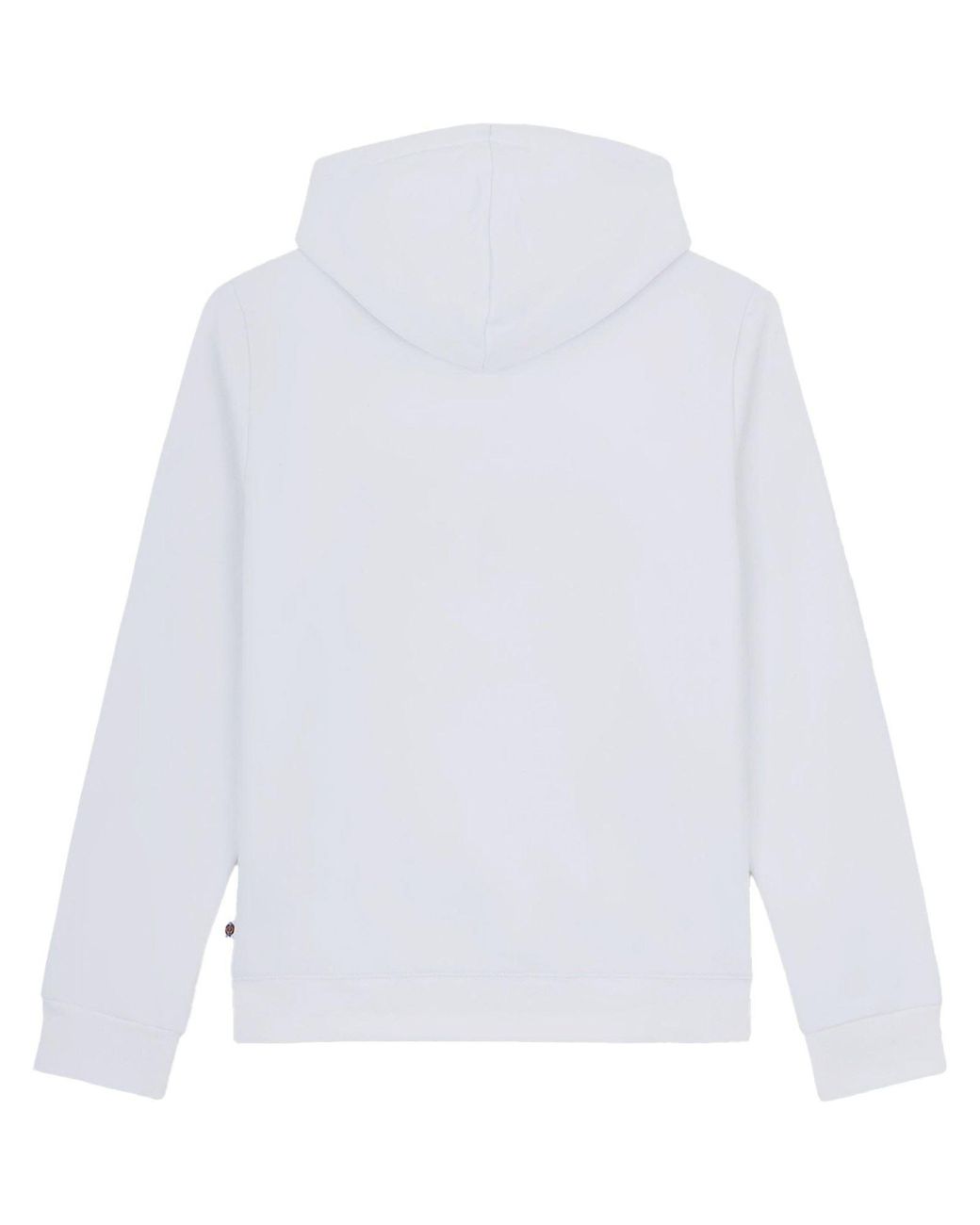 Dickies White Icon Logo Hoodie (Slim Fit) for men