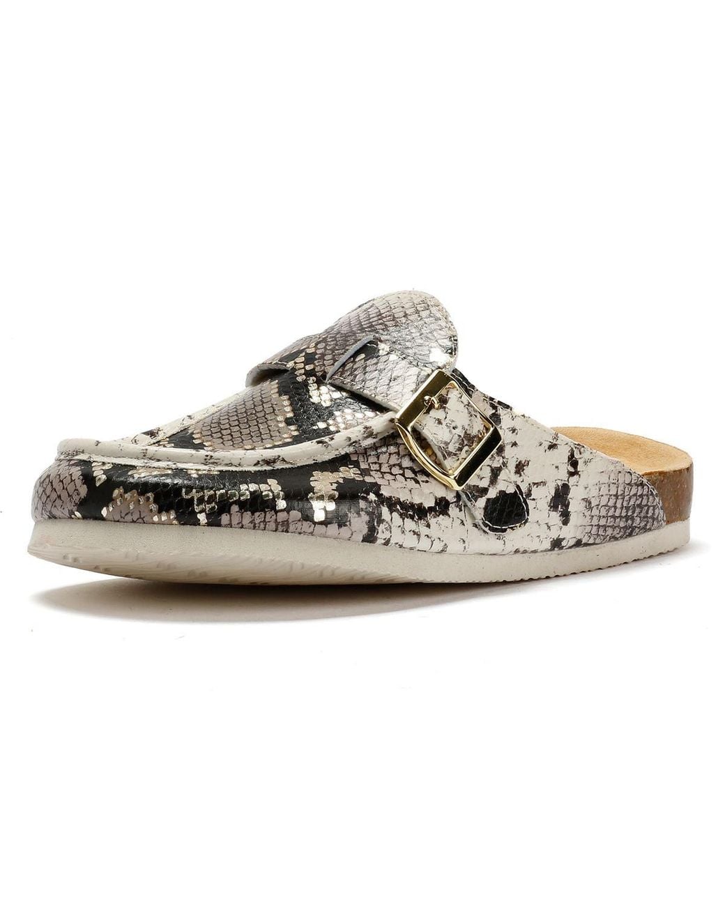 Original Penguin Gray Preema Snake Clogs