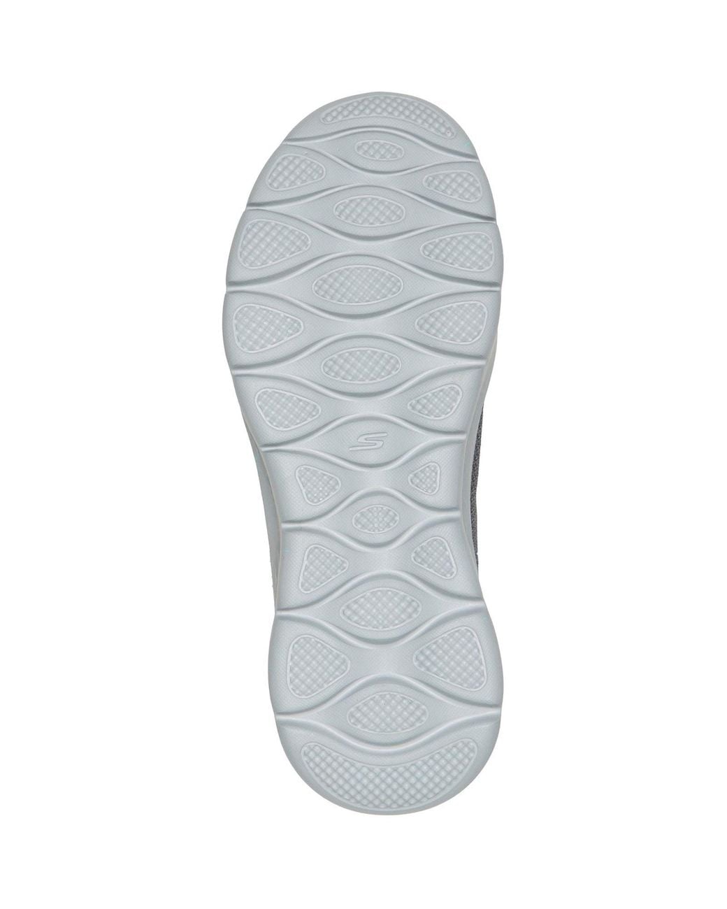 Skechers Gray Go Walk Flex Mabel Textile Trainers