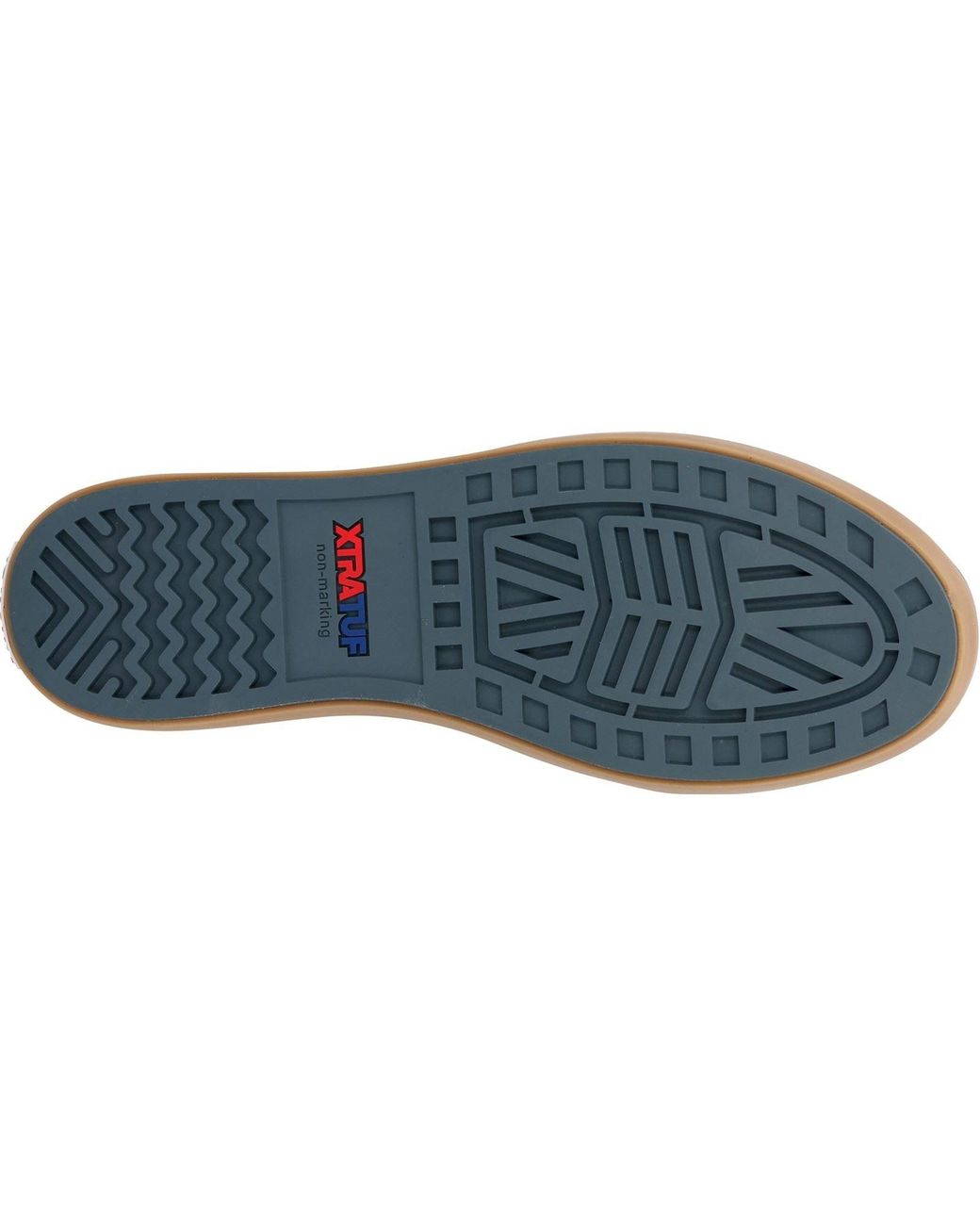 XtraTuf Blue Ankle Deck Rubber Stormy Wellington Boots