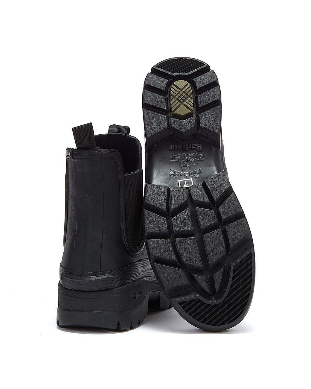 Barbour Black Nimbus Boots for men