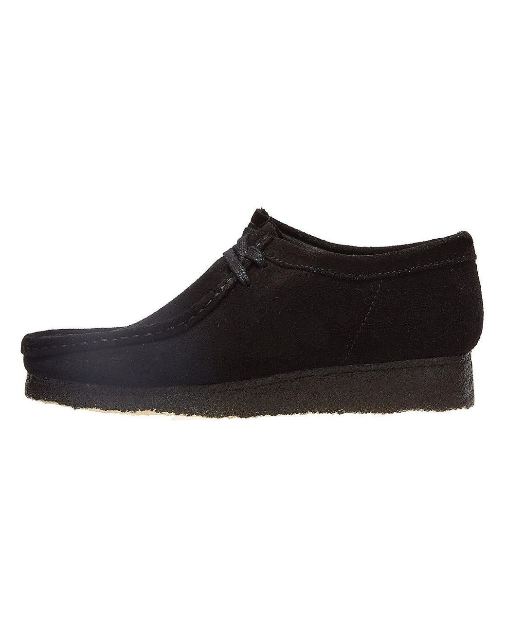 Clarks Black Wallabee Shoes for men