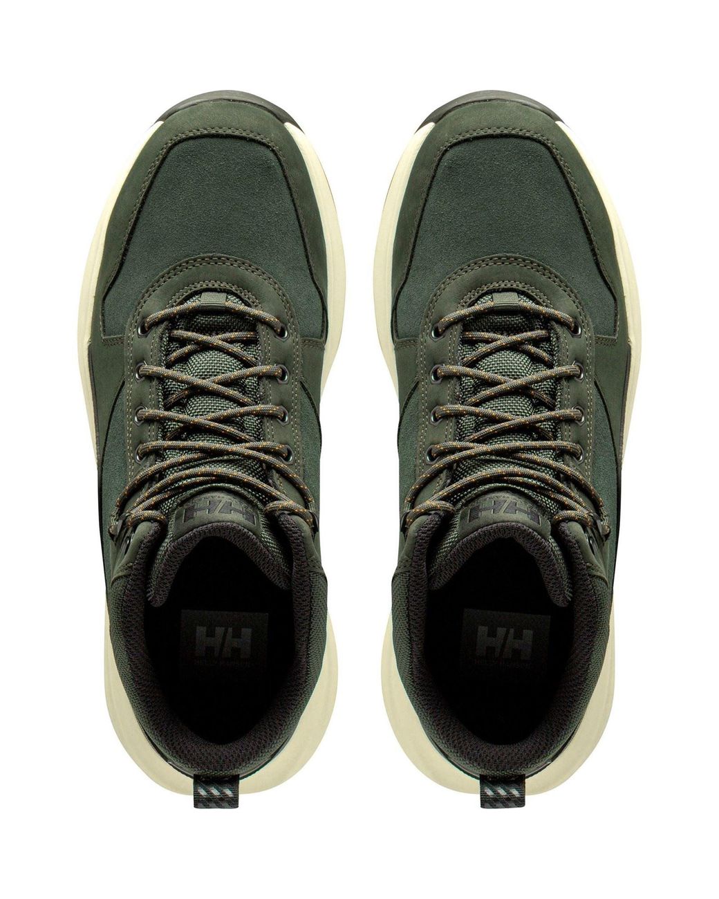 Helly Hansen Sport Green Corru Leather Dark Utility/Beluga Boots for men