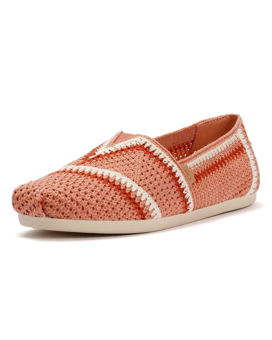 TOMS Red Alpargata Classic Cotton Medium Espadrilles