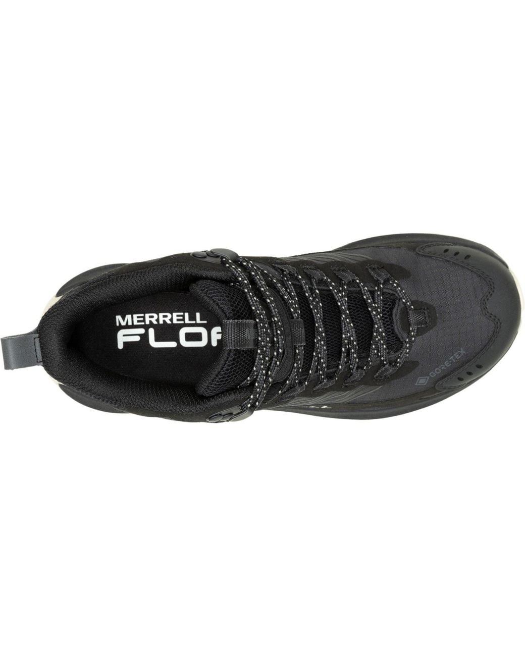 Merrell Black Moab Speed 2 Mid Gore-Tex Hiking Boots