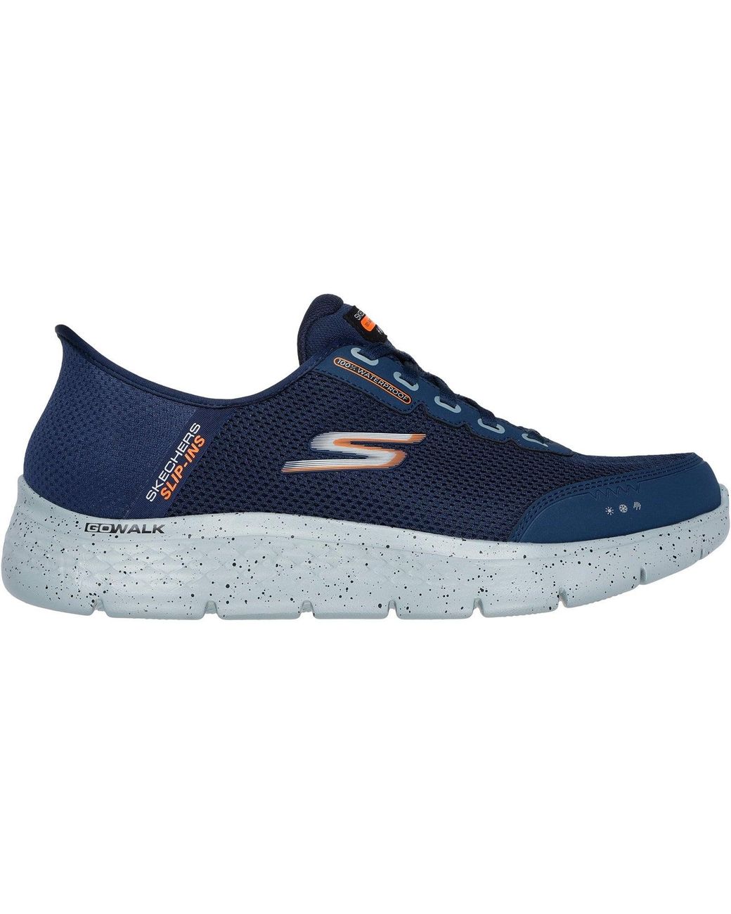 Skechers Blue Go Walk Flex 216330-Nvy Lace Up Shoes for men