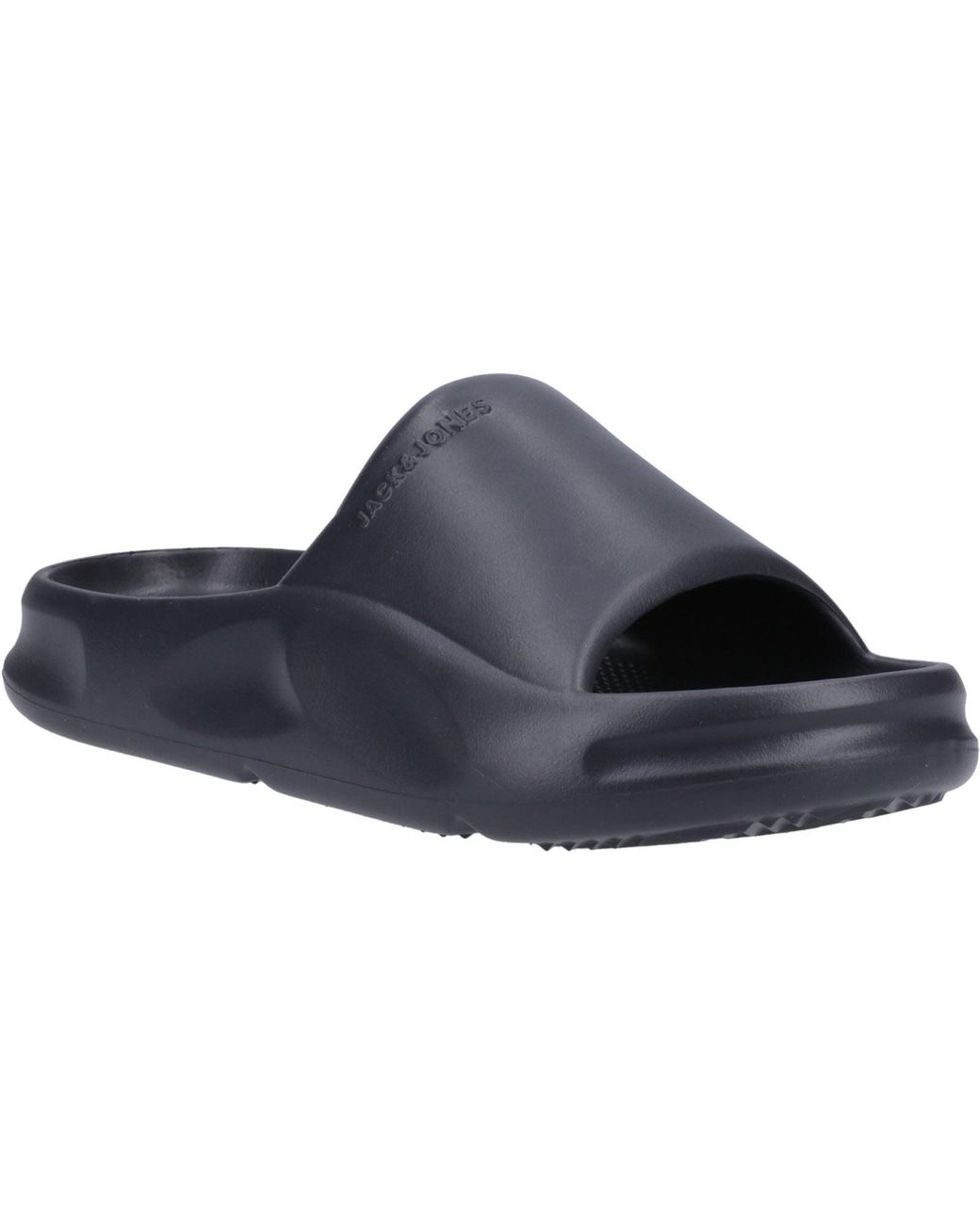 Jack & Jones Blue Status Slider Sandals Size: 7 for men
