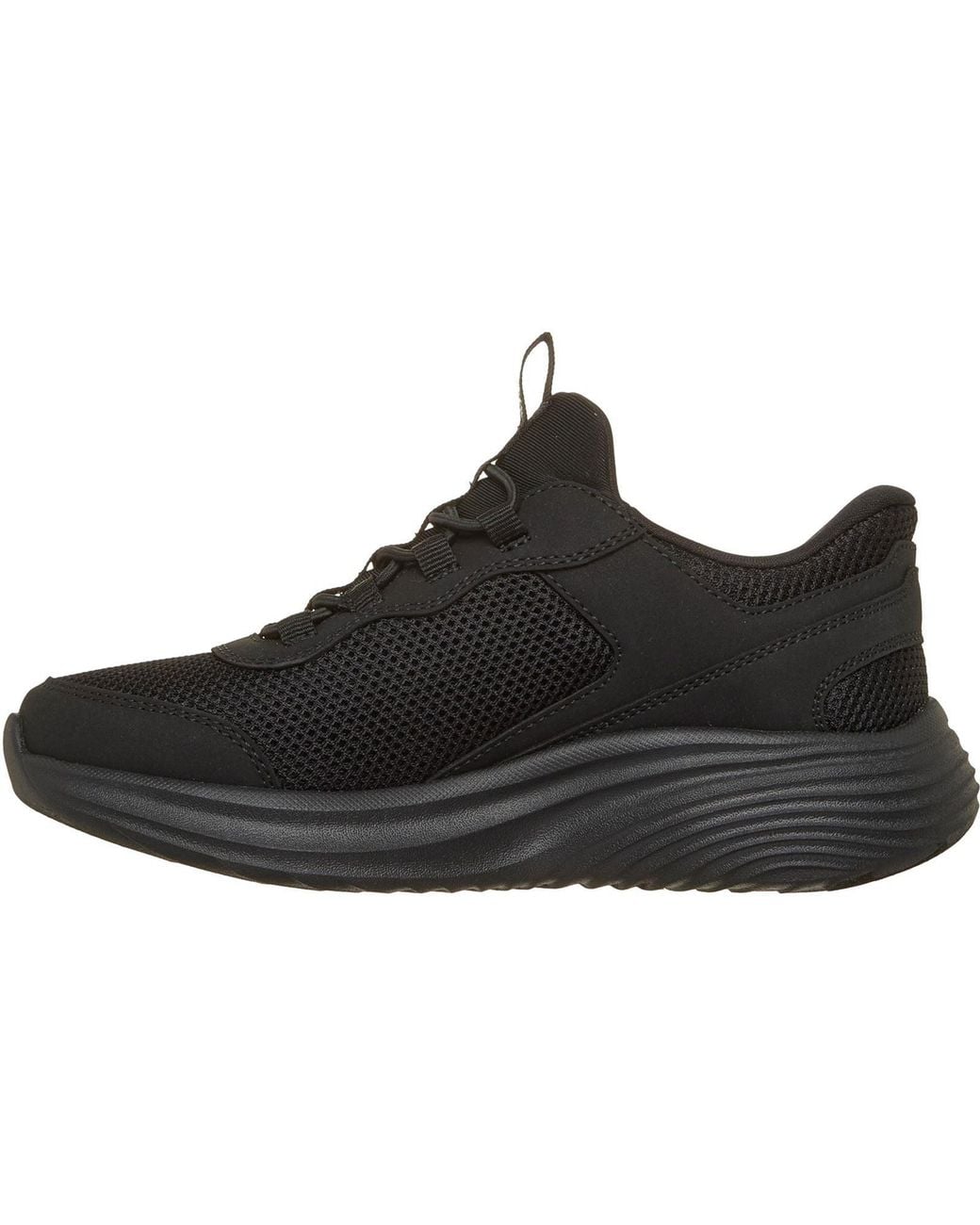 Skechers Black Bounder Pro Polyurethane Trainers