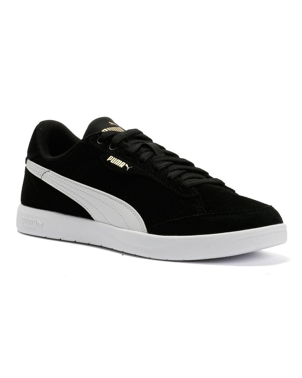 PUMA Black Vikky Star Sd Suede Trainers