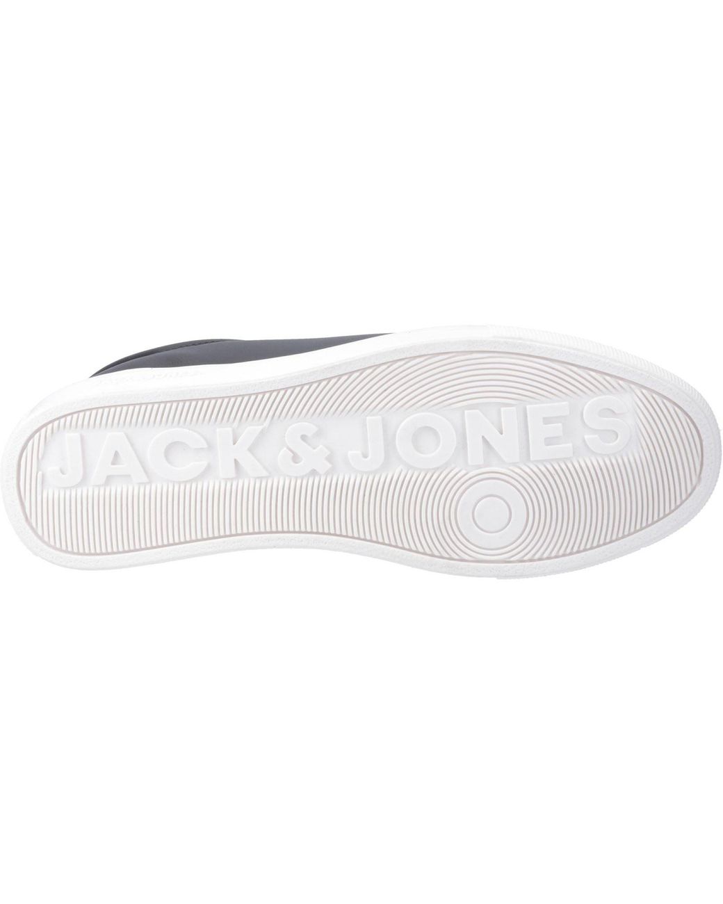 Jack & Jones Blue Galaxy Leather Anthracite Trainers for men