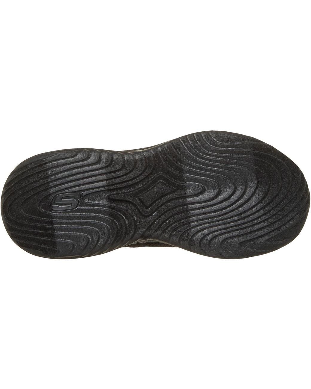 Skechers Black Bounder Pro Polyurethane Trainers