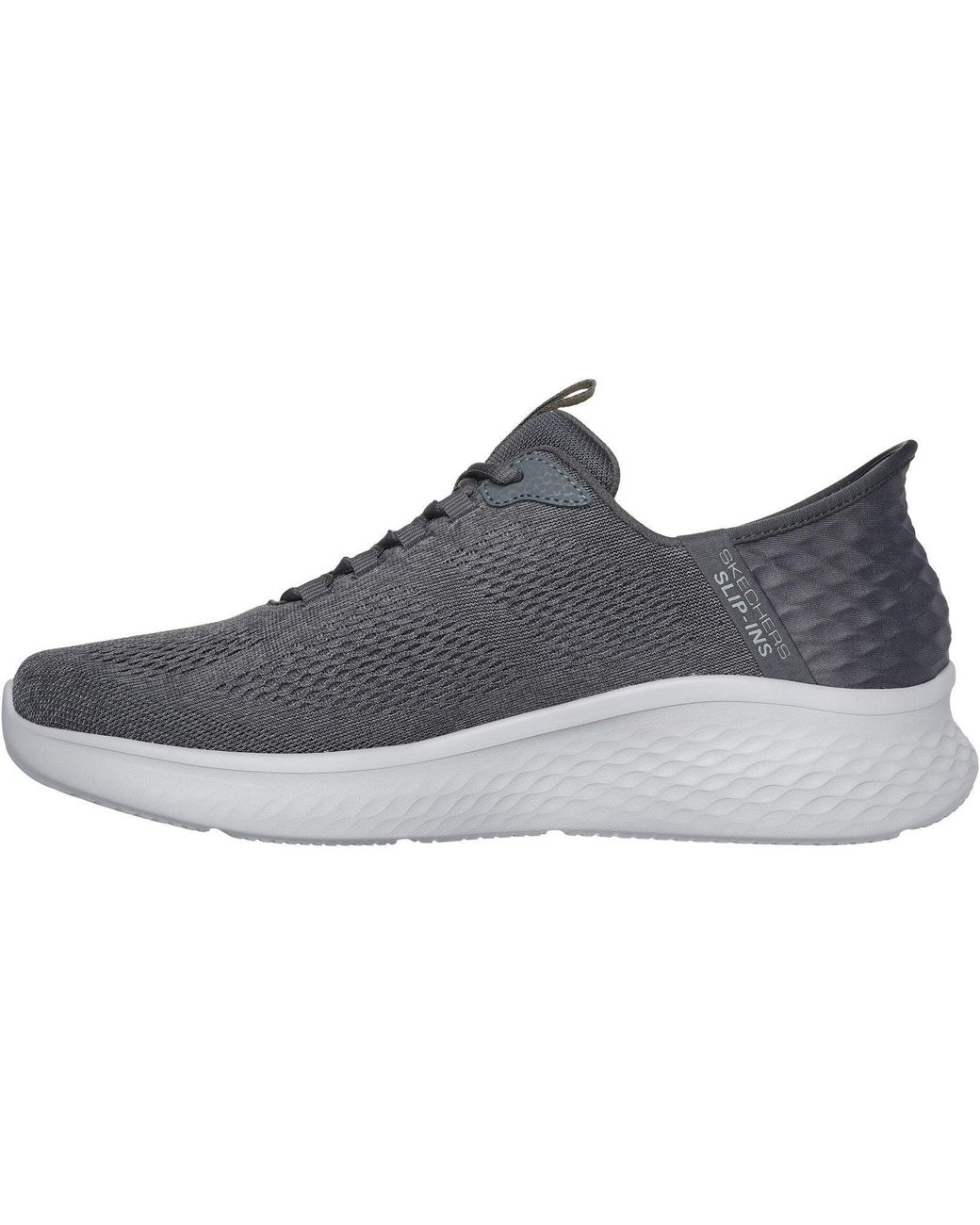 Skechers Blue Skech-Lite Pro Primebase 232466-Ccbl Charcoal/ Lace Up Shoes for men