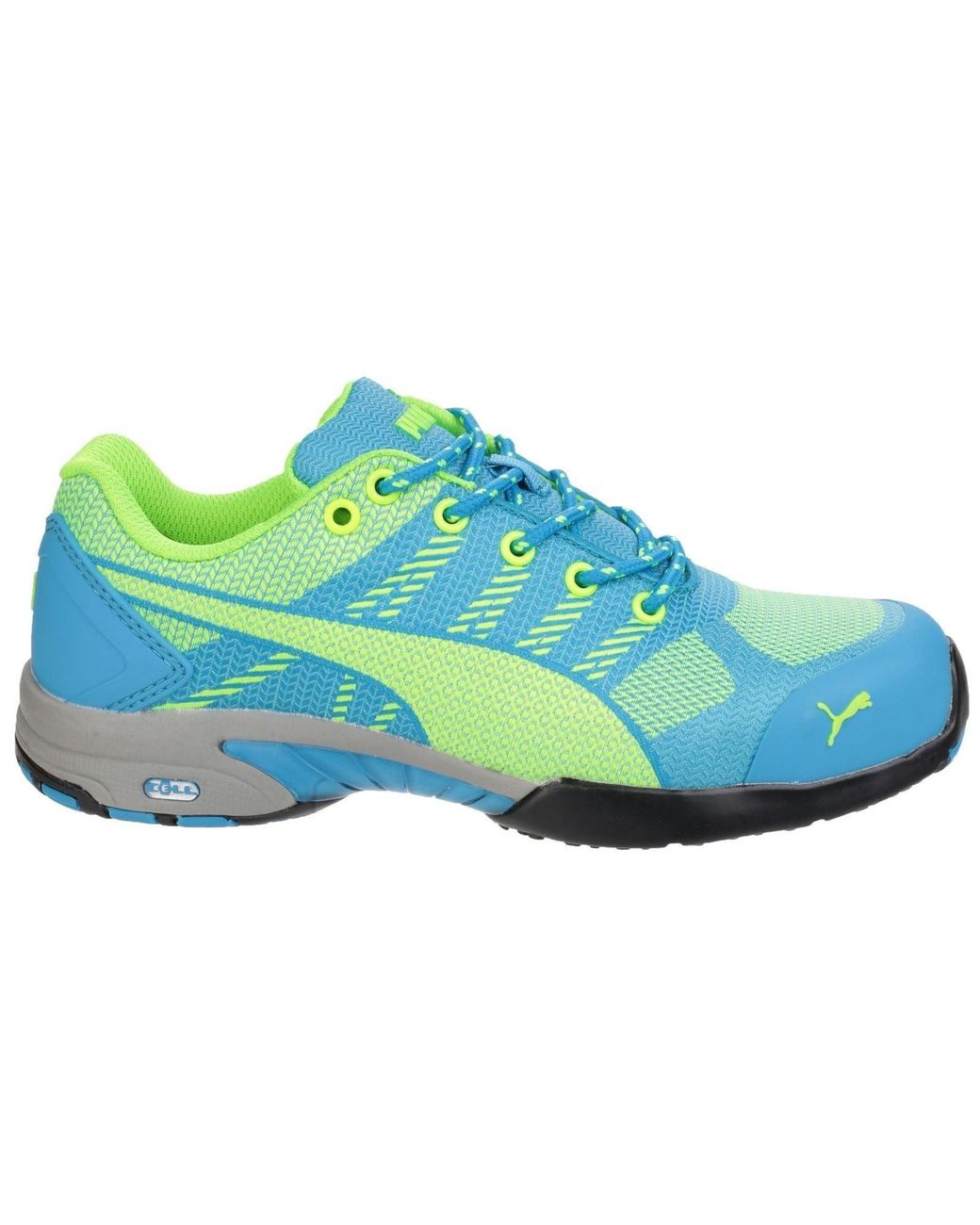 PUMA Blue Celerity Knit Textile Safety Trainers