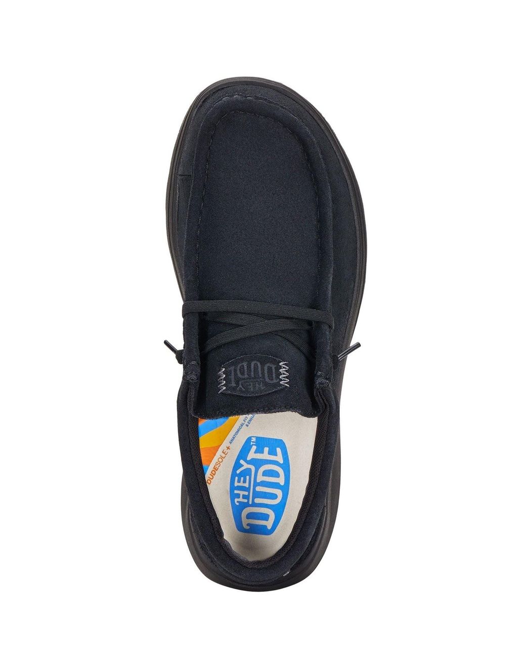 HeyDude Blue Wally X Suede Shoes for men