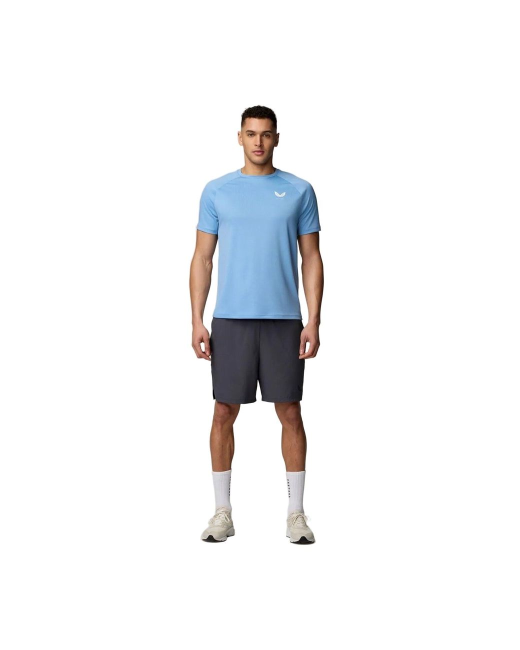 Castore Blue Adapt Training T-Shirt Polyester Activewear T-Shirts for men