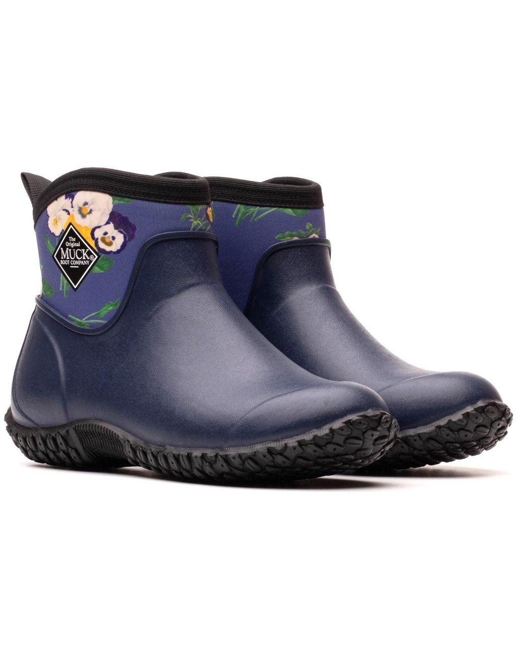 Muck Boot Blue Muckster Ii Ankle Rubber Wellington Boots