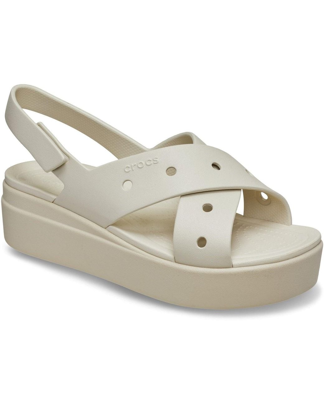CROCSTM Metallic Brooklyn 4U Eva Frappe Sandals