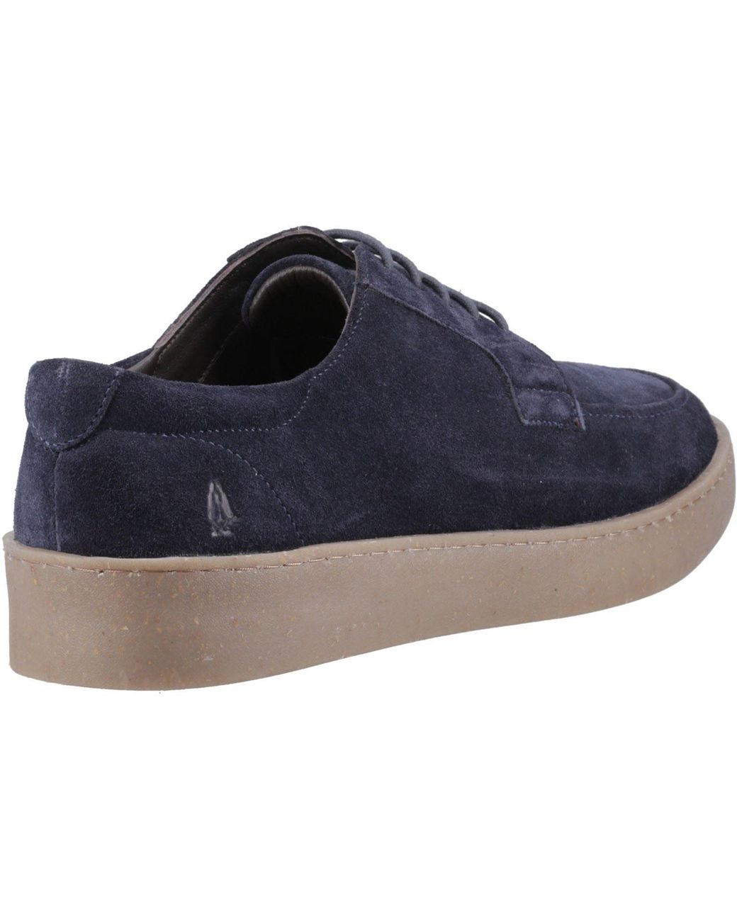 Hush Puppies Blue Rafael Suede Lace-Up Shoes for men