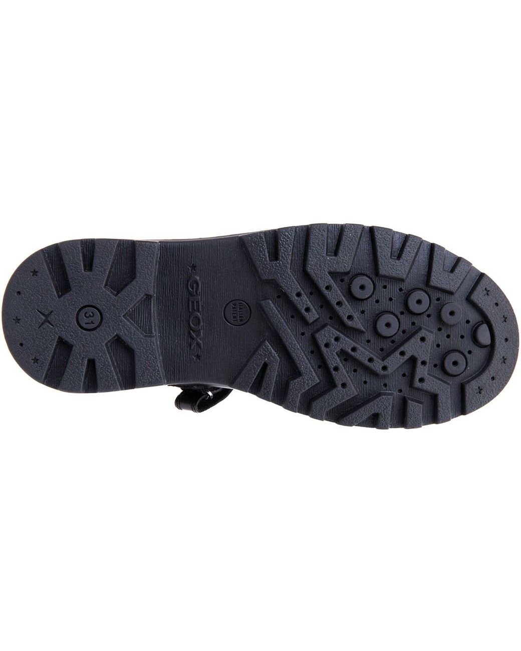 Geox Blue J Casey G. P Leather Shoes