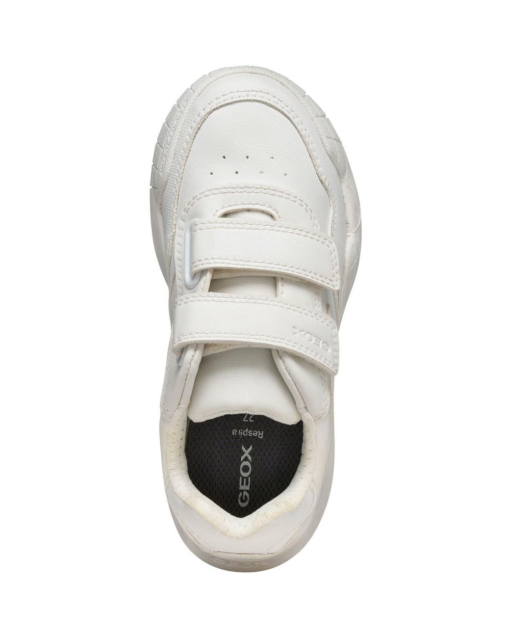 Geox White J Rann-E Trainers