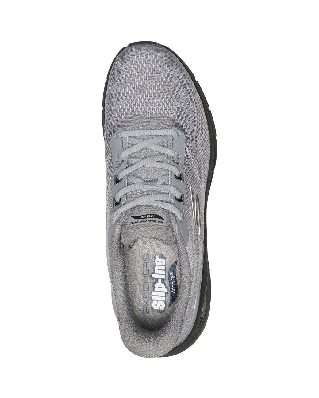 Skechers Gray Arch Fit 3.0 Textile Trainers for men