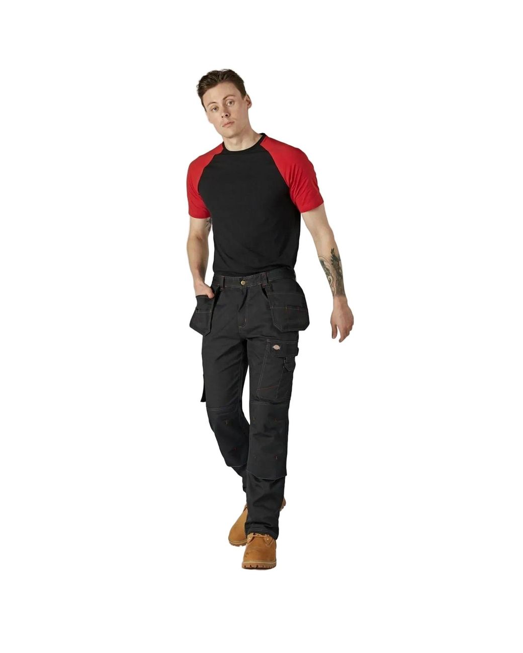 Dickies Black Redhawk Pro Synthetic Outdoor Trousers for men