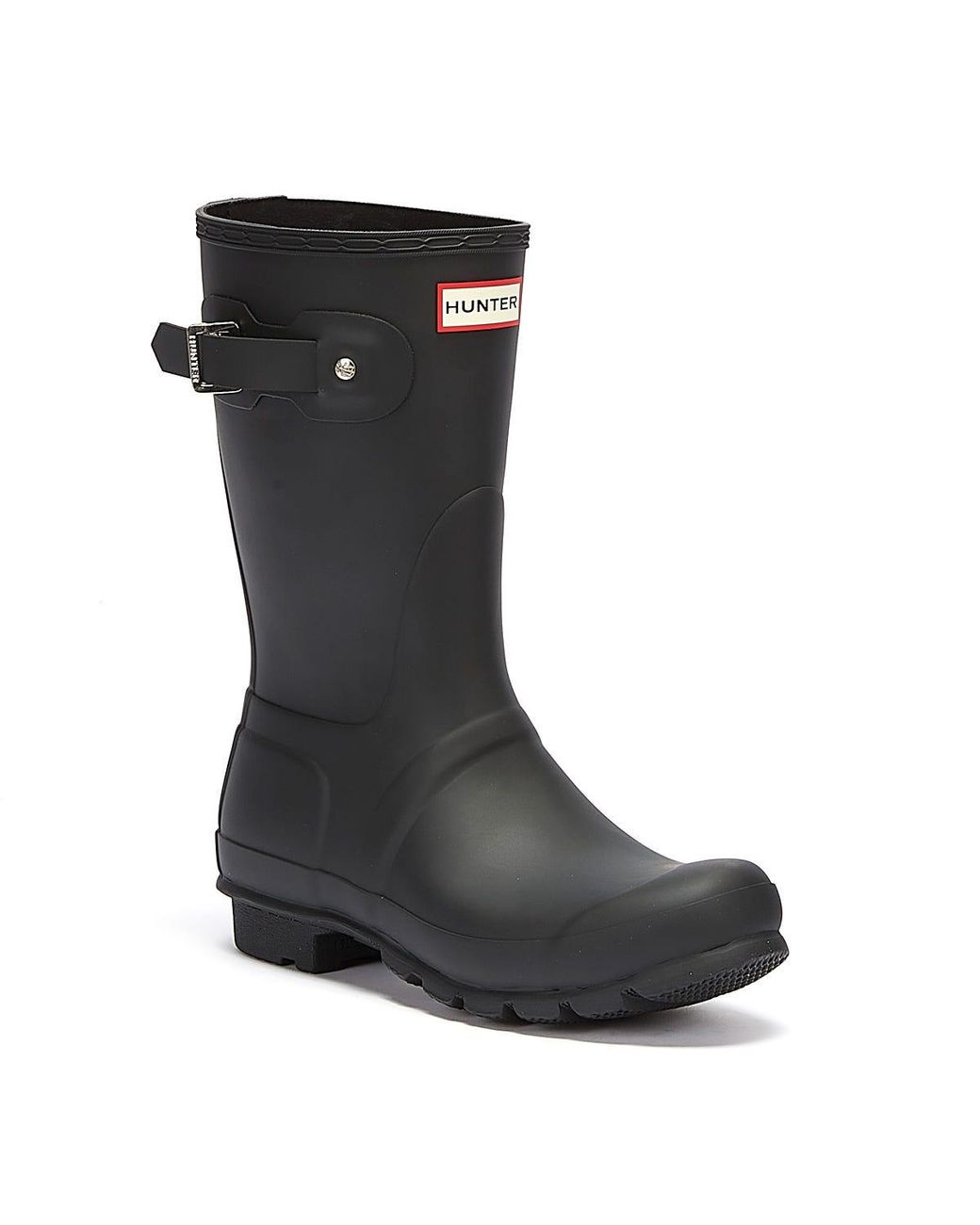 Hunter Black Original Short Wellies