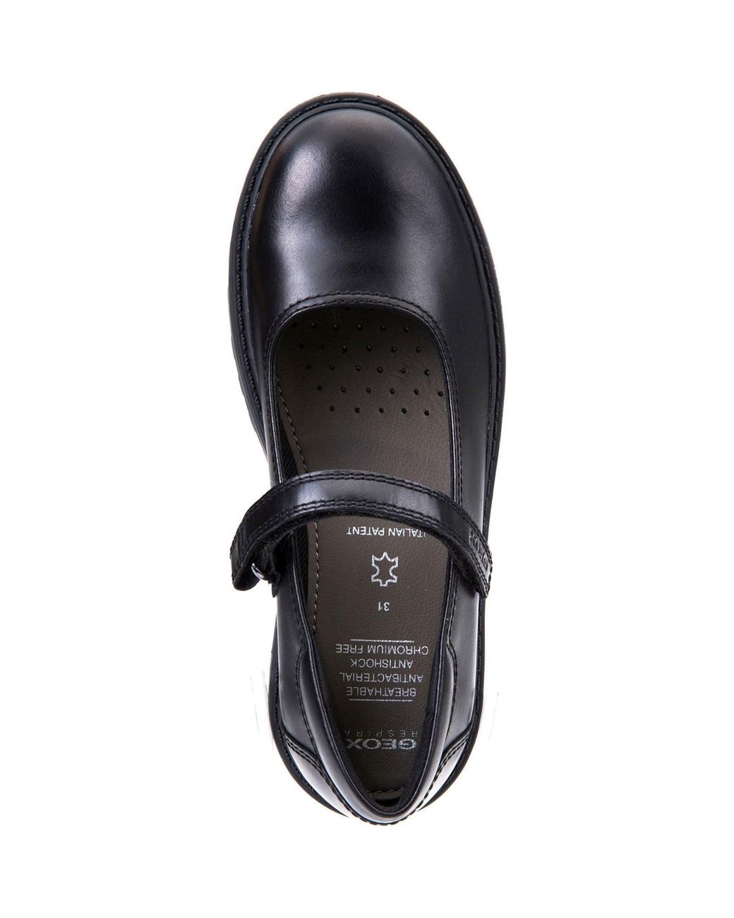 Geox Blue J Casey G. P Leather Shoes