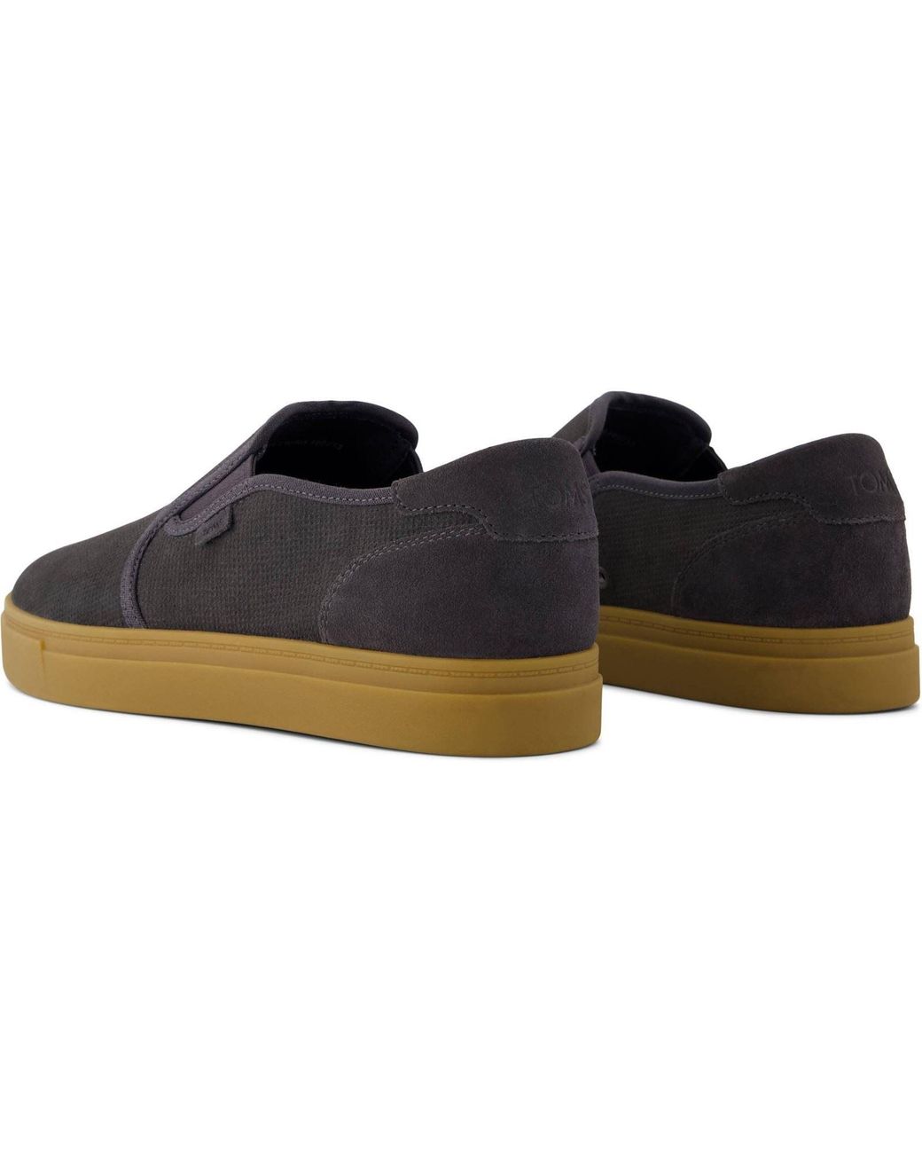 TOMS Blue Baja 2.0 Leather Forged Iron Trainers for men