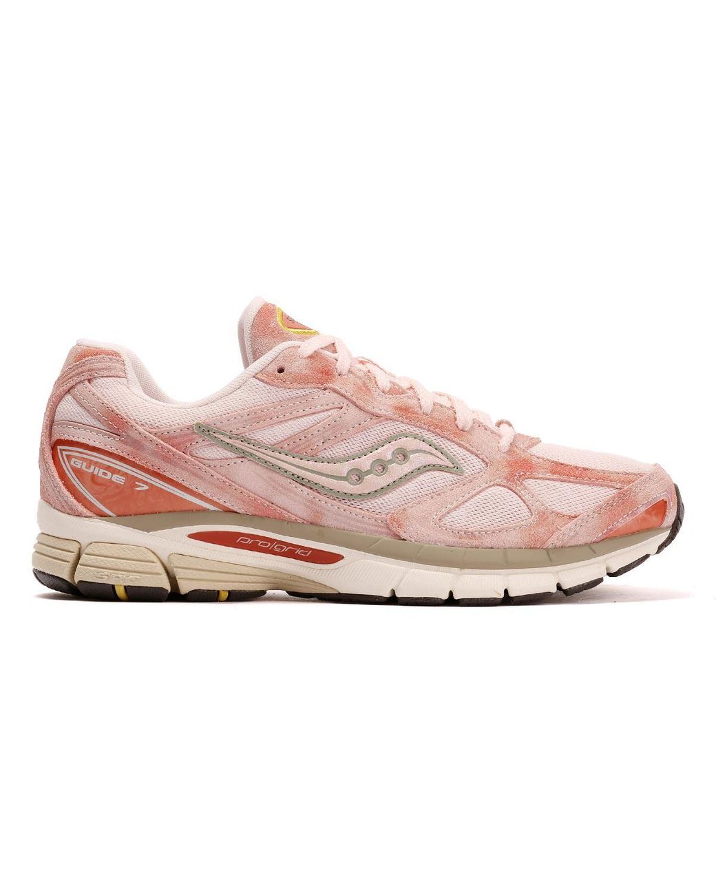 Saucony Pink Progrid Guide 7 Sienna Trainers