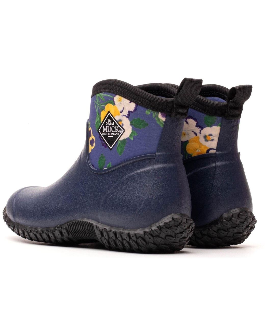 Muck Boot Blue Muckster Ii Ankle Rubber Wellington Boots