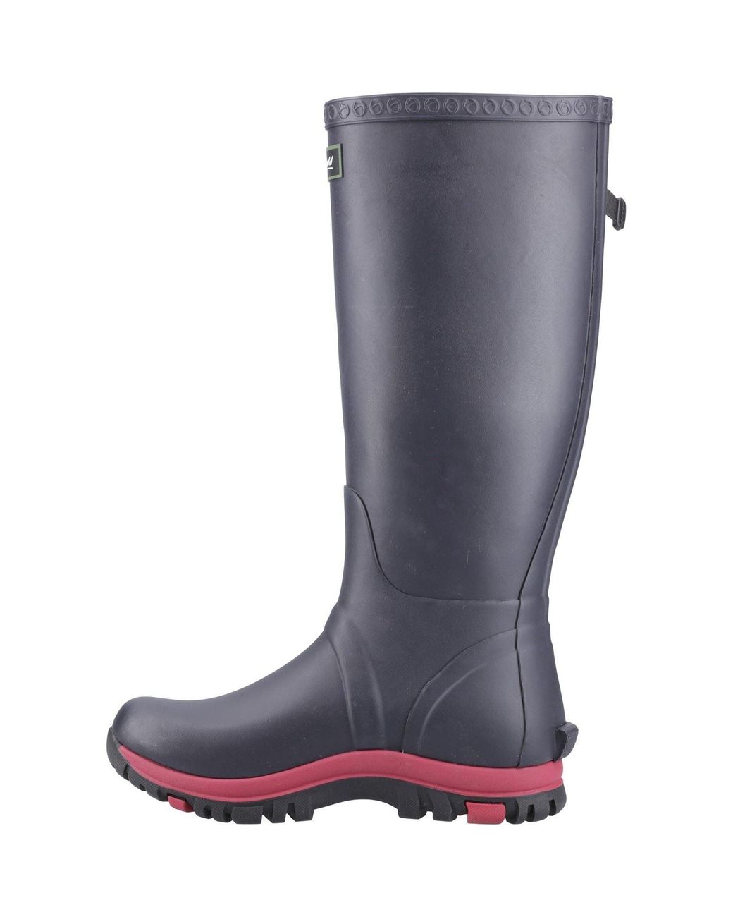 Cotswold Purple Milton Rubber Wellington Boots
