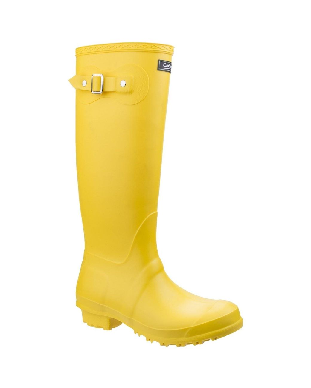 Cotswold Yellow Sandringham Pvc Wellington Boots
