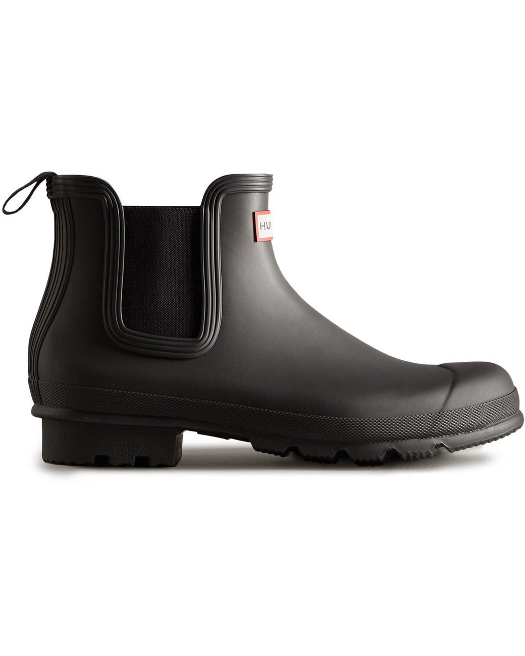 Hunter Black Original Chelsea Boots for men
