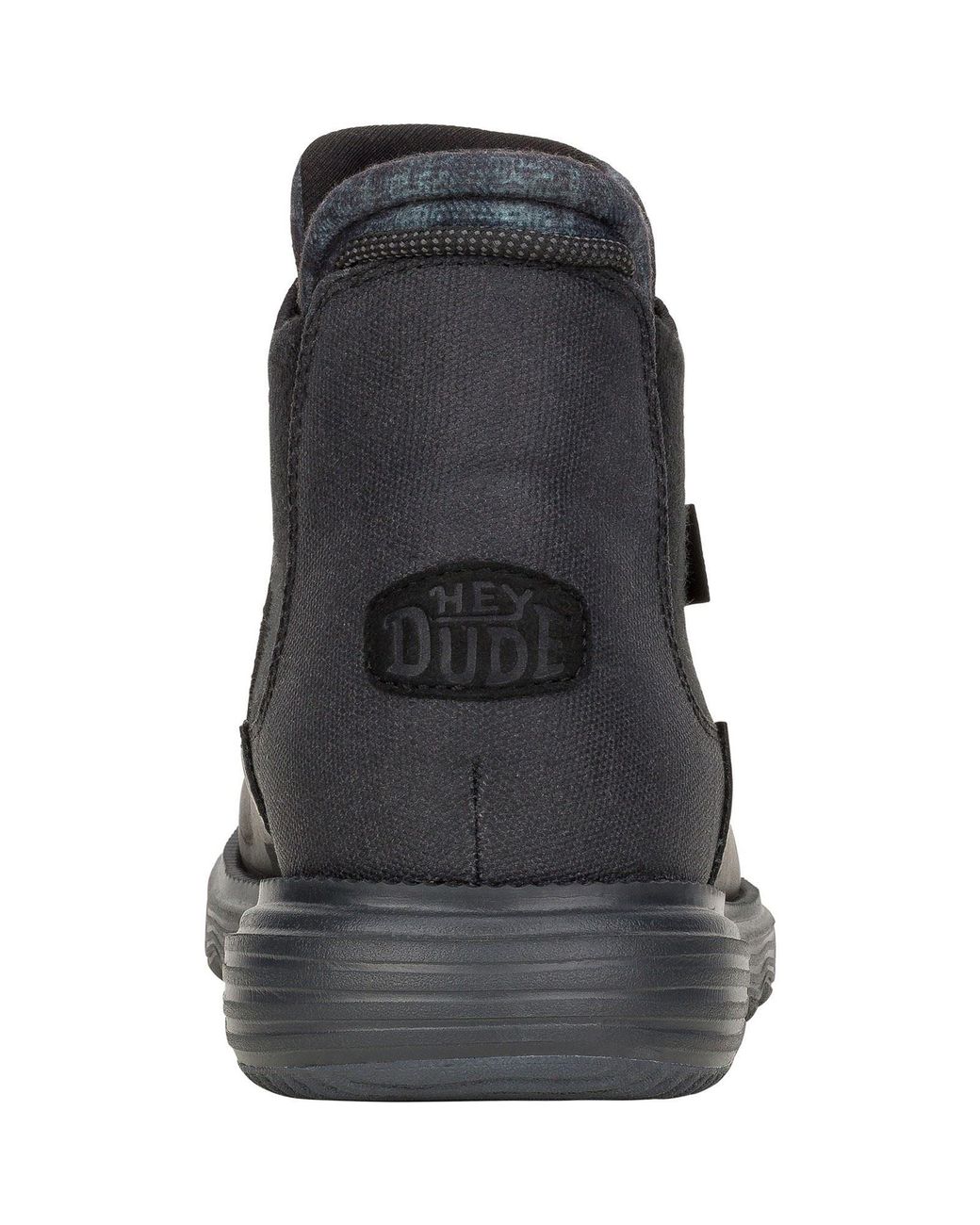 HeyDude Black Branson Classic Synthetic Boots for men