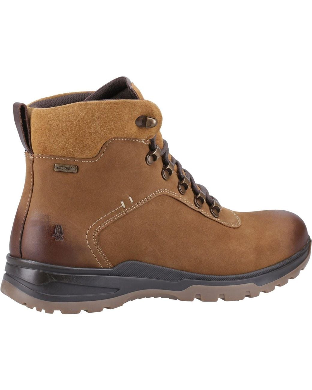Hush Puppies Brown Paul Leather Boots for men