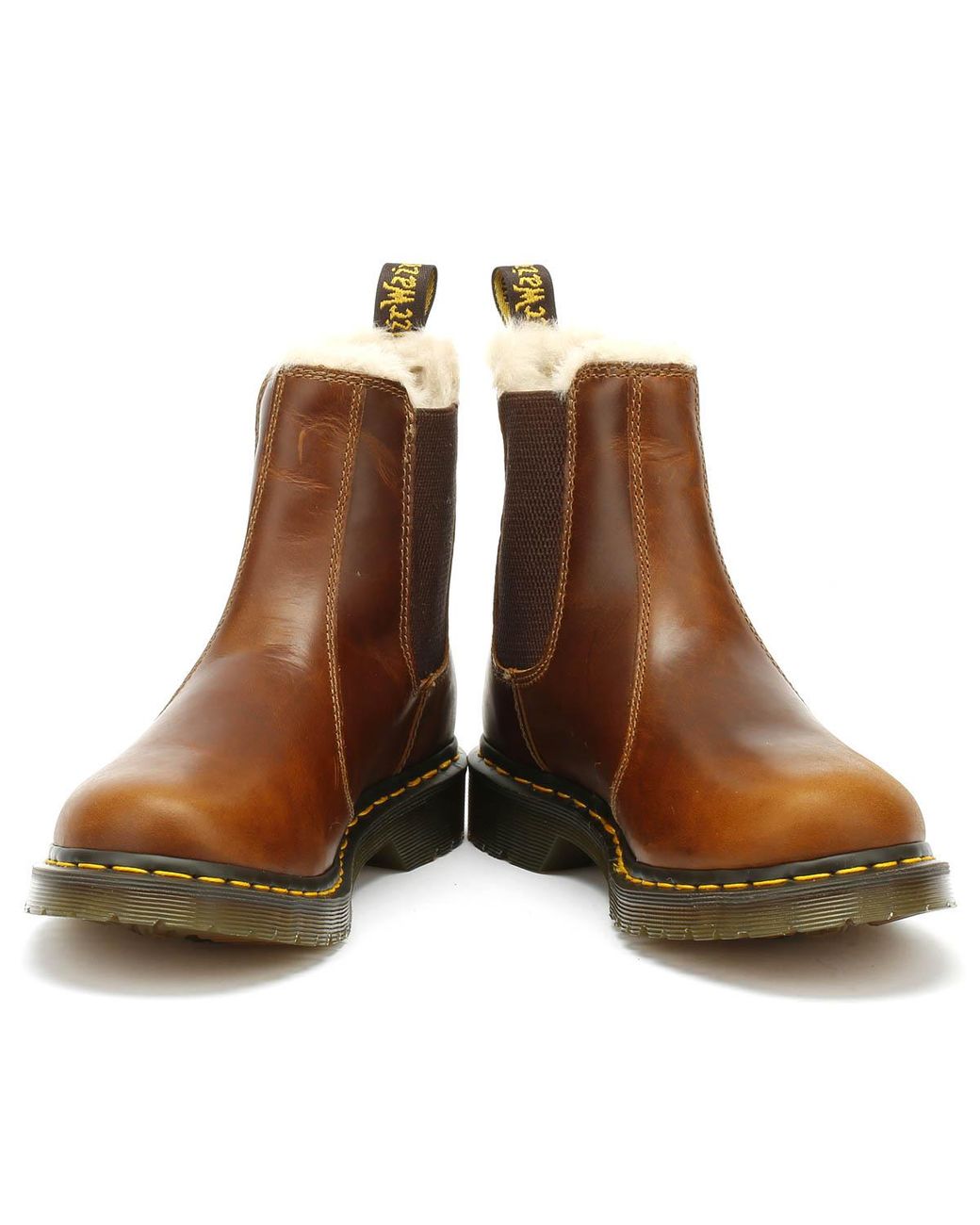 Chelsea Boots Doc Martens Brown / Special Offer Dr. Martens NOELLE (Dark Brown) Boots New