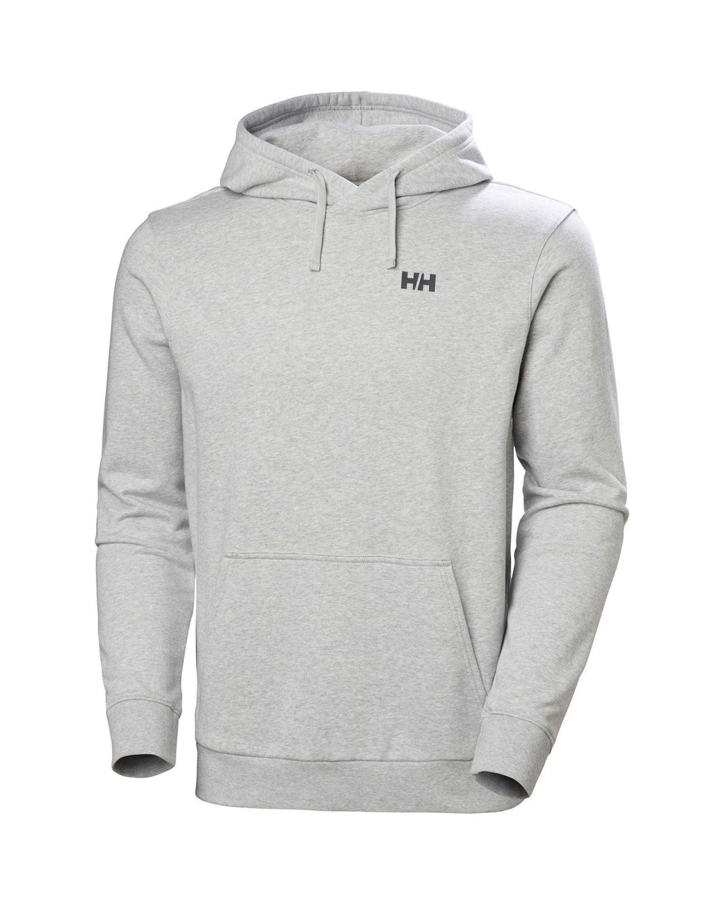 Helly Hansen Sport Gray Core Graphic Cotton Hoodie for men