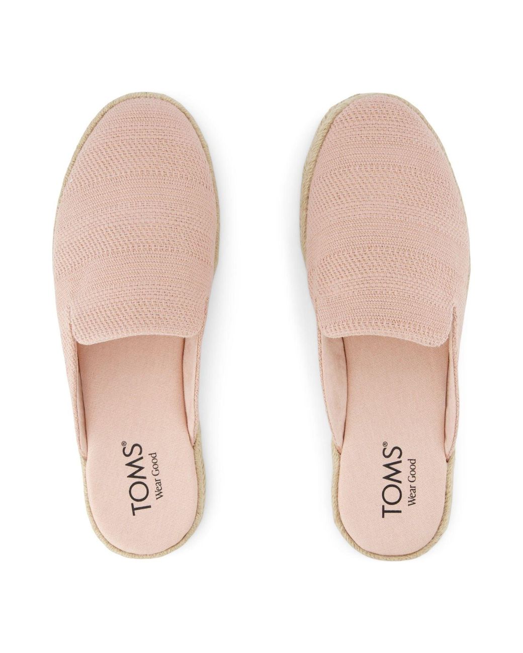 TOMS Multicolor Santiago Mule Textile Pale Mules