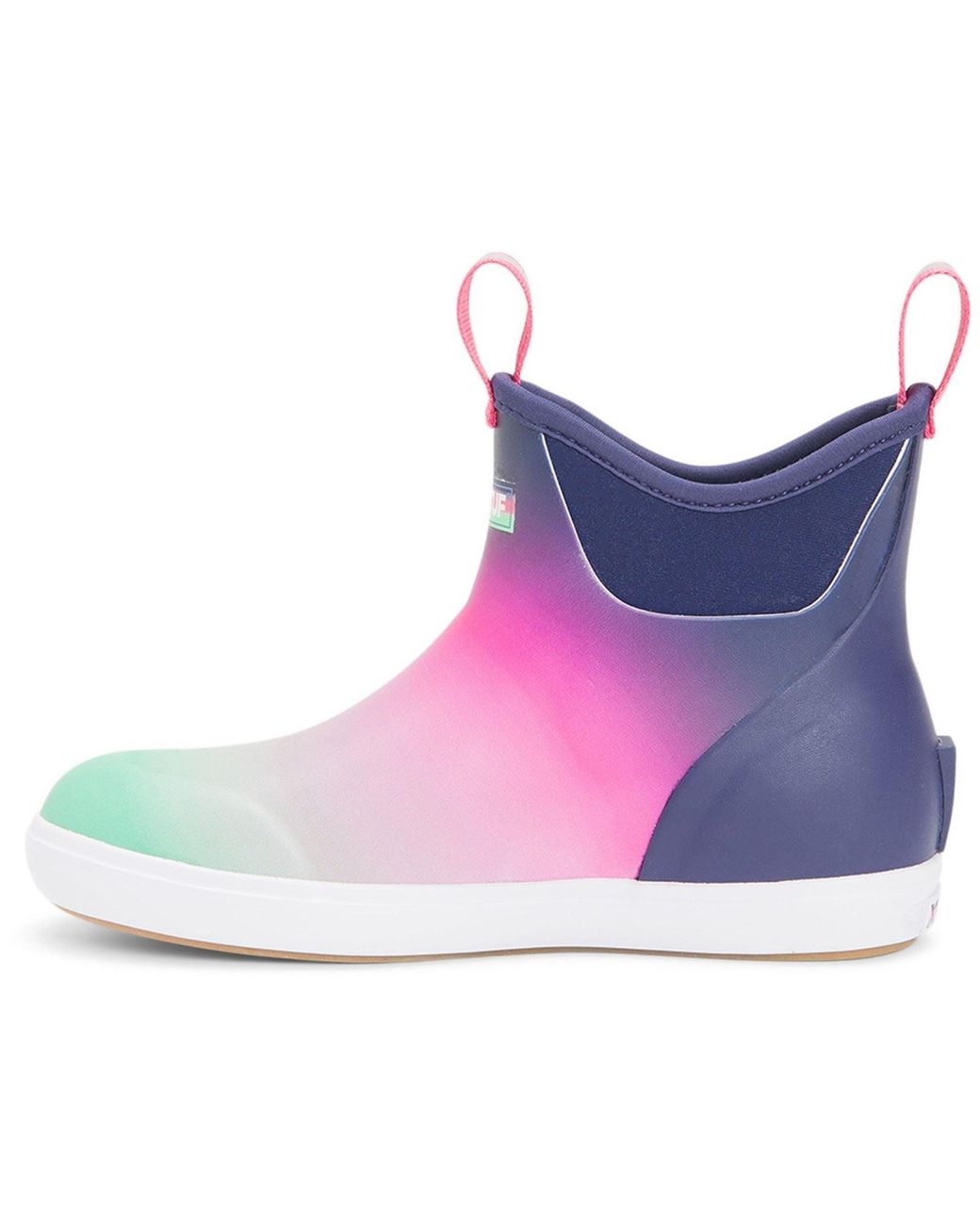 XtraTuf Blue Ankle Deck Rubber Aurora Wellington Boots