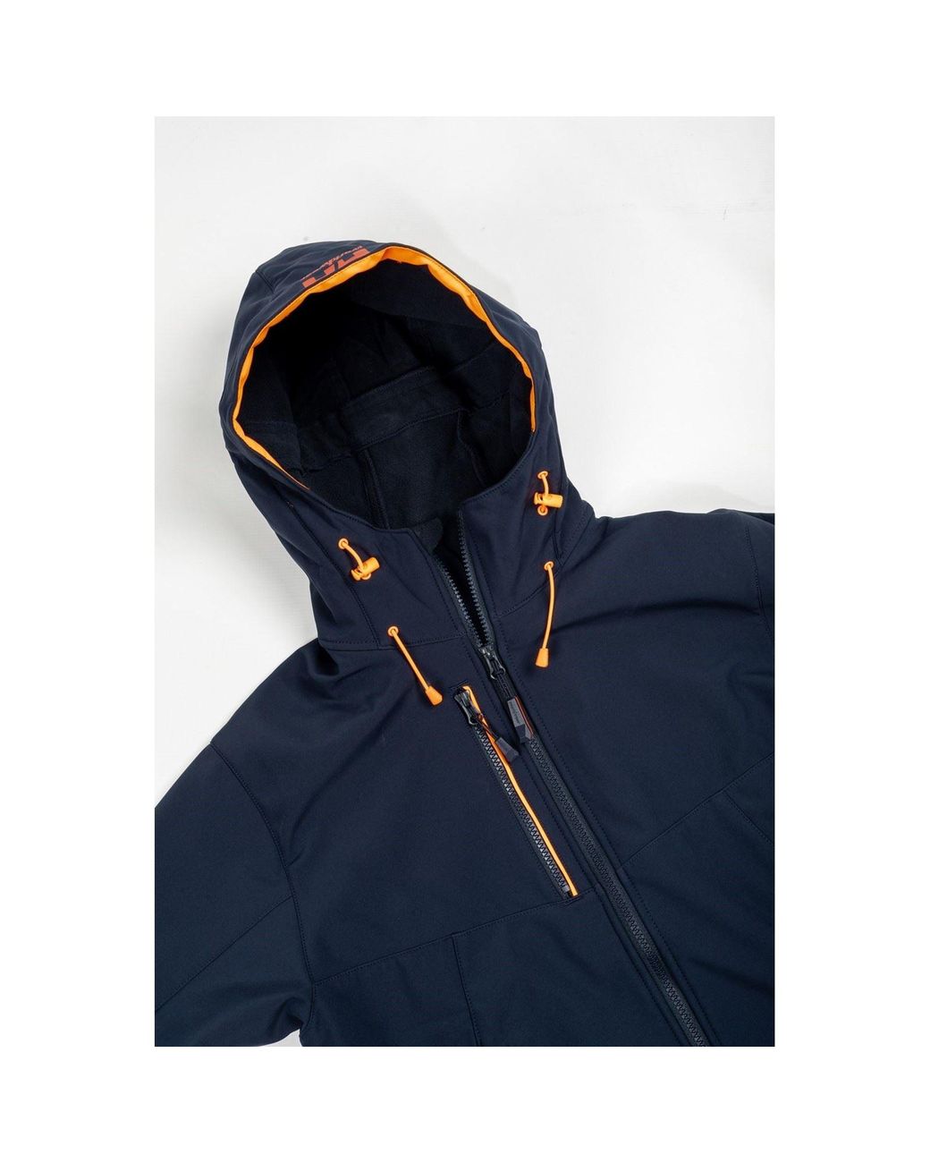 Helly Hansen Blue Chelsea Evolution Softs Polyester Hooded Sweatshirt