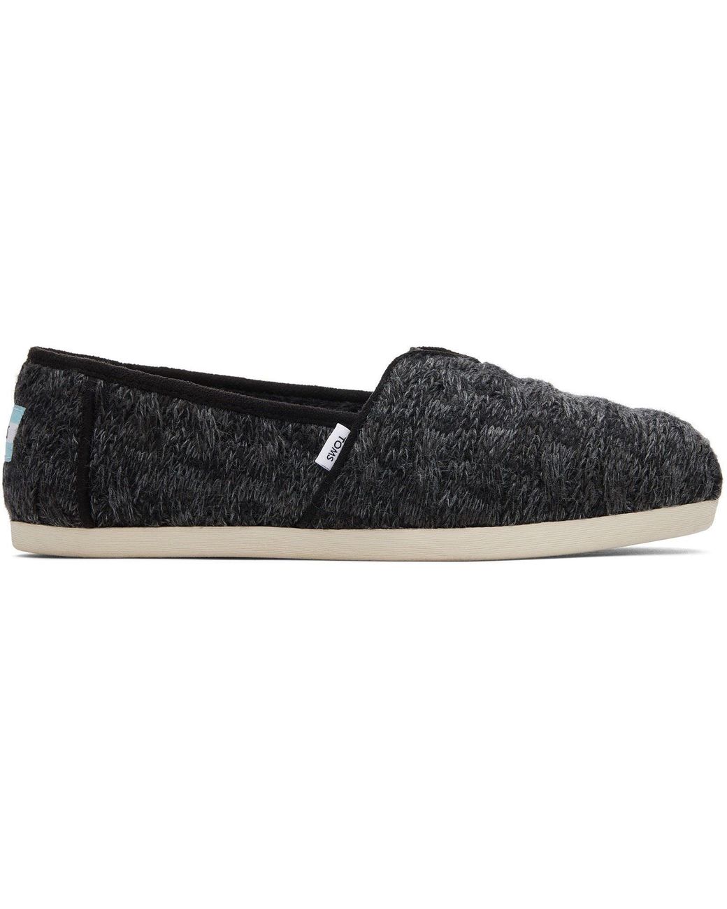 TOMS Black Alpargata With Cloudbound Polyester Espadrilles