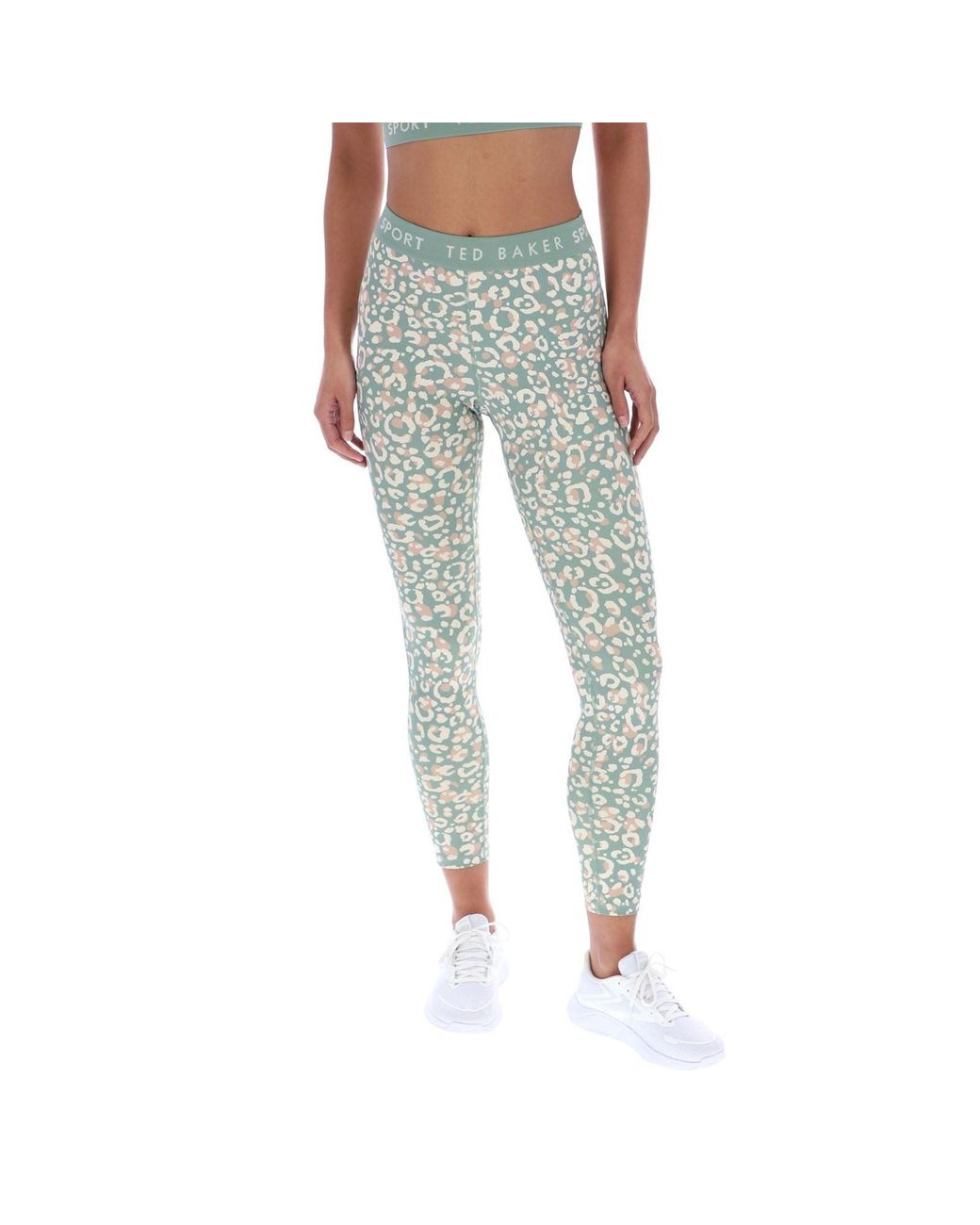 Ted Baker Green Apple Tbwls2636 Polyester Sports Leggings