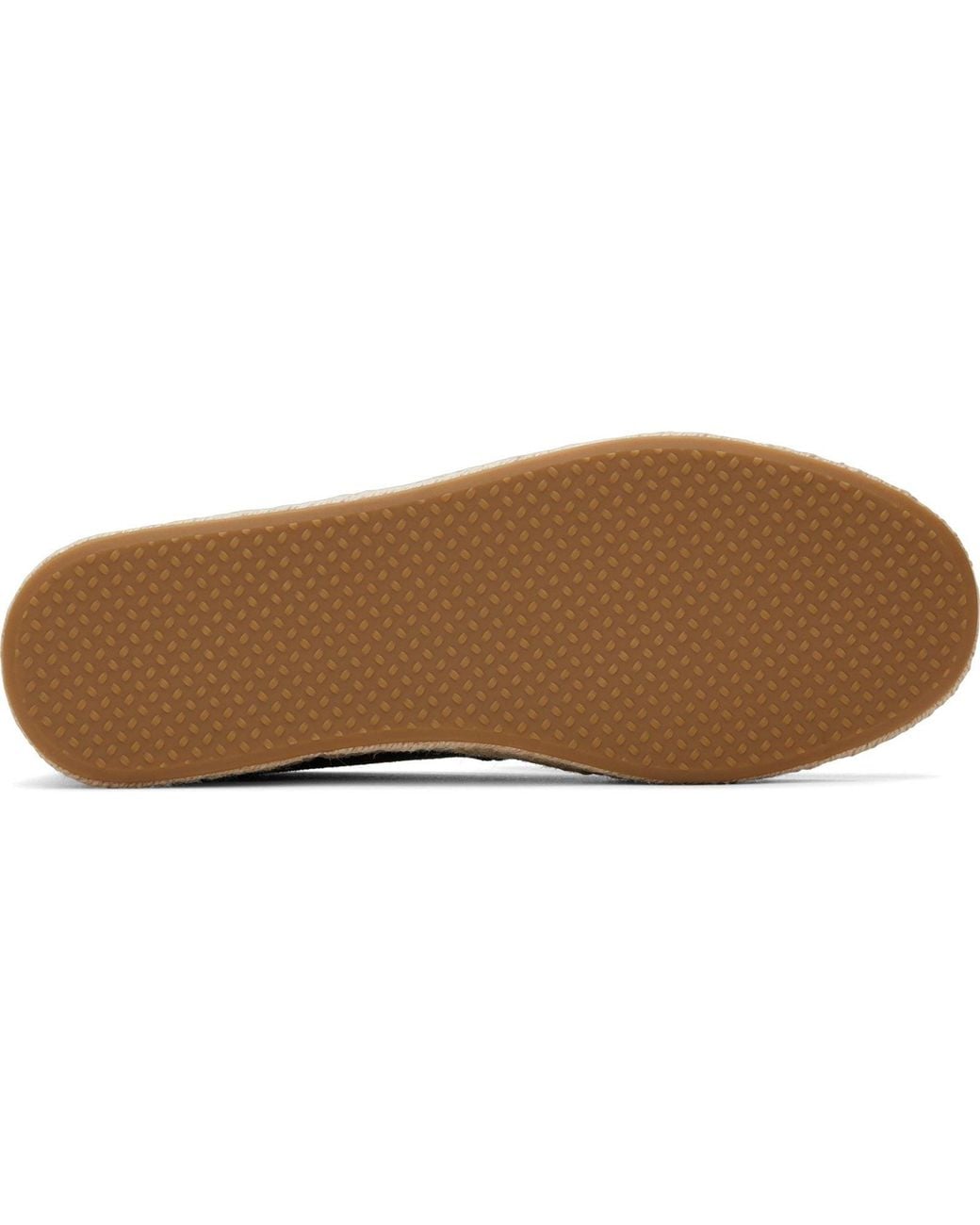 TOMS Blue Carolina 100% Cow Espadrilles Leather