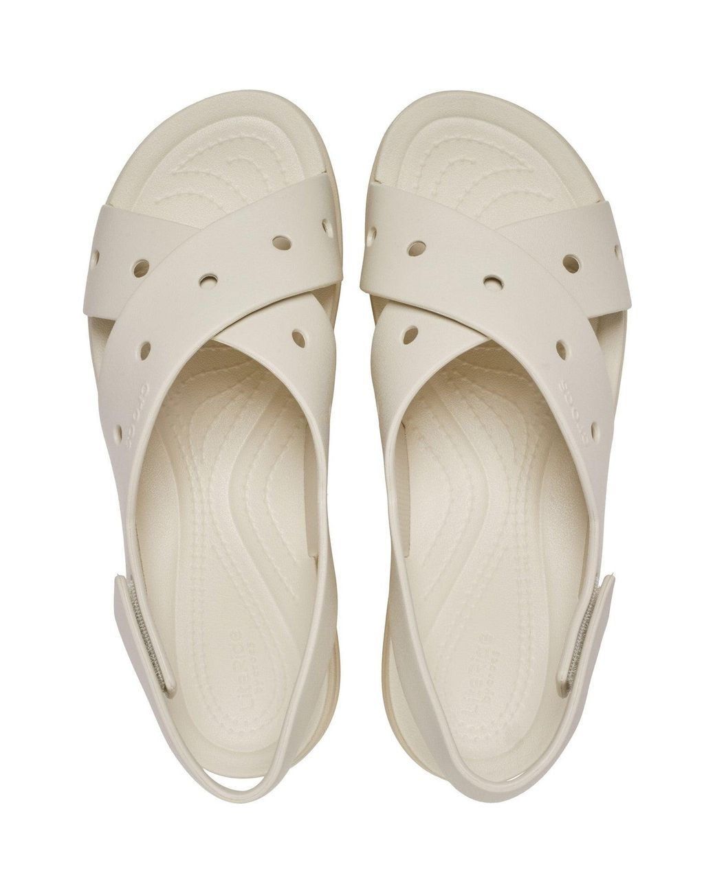 CROCSTM Metallic Brooklyn 4U Eva Frappe Sandals